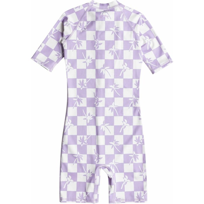 2024 Billabong Traje De Surf Para Nios Billie Combi UV50 De Manga Corta EBOWR03000 - Peaceful Lilac